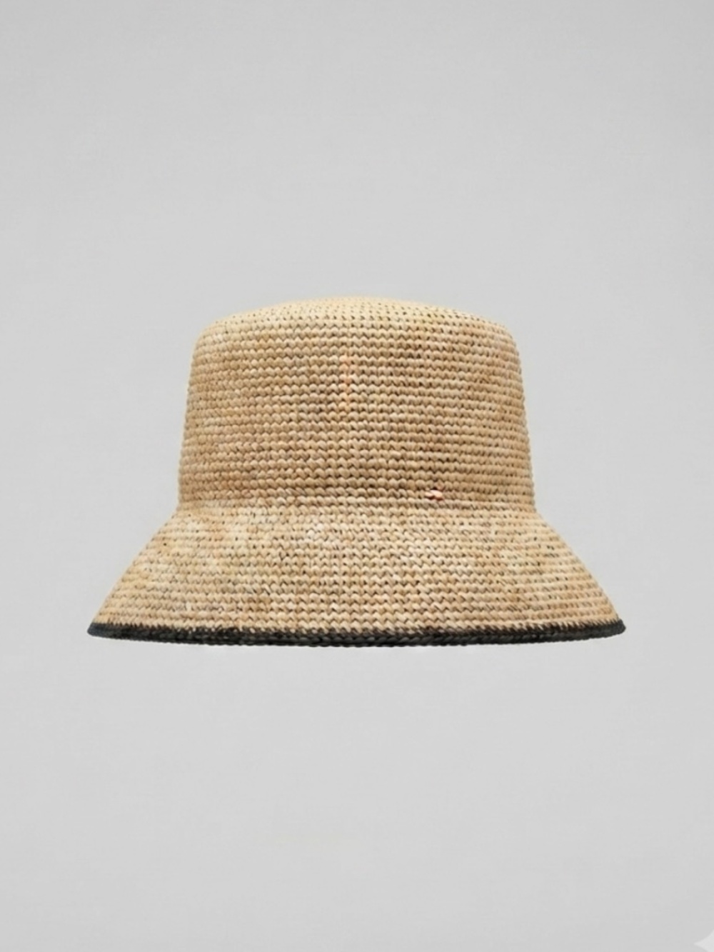Vince Raffia Bucket Hat – Woven Straw Sun Hat - Picture 3 of 3